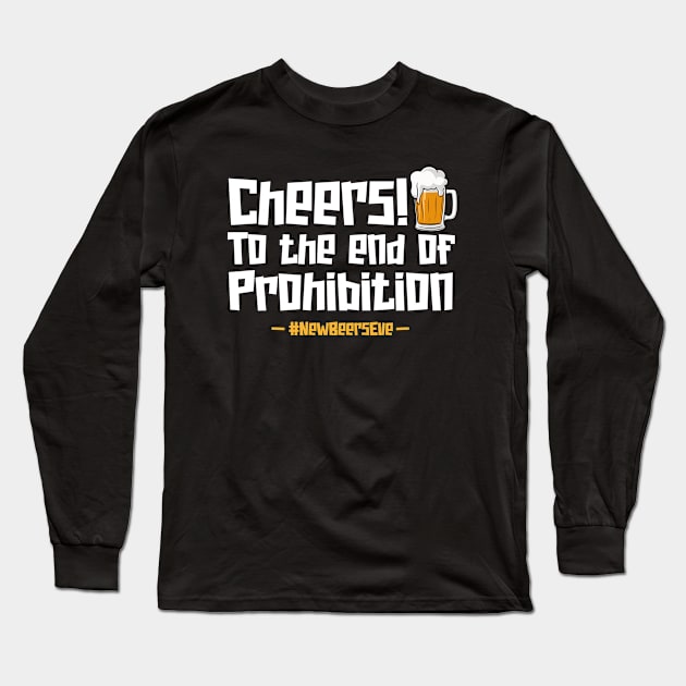 New Beer's Eve – April Long Sleeve T-Shirt by irfankokabi